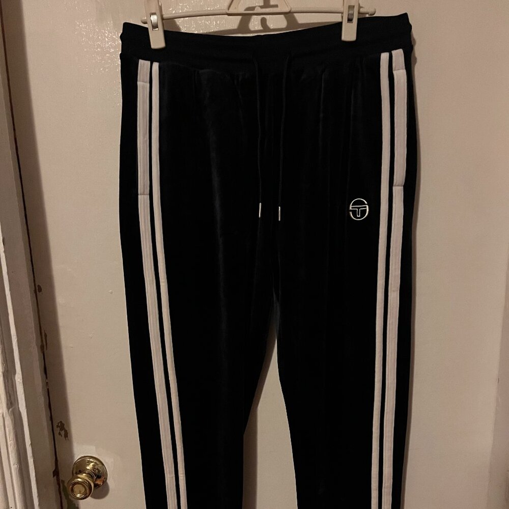 Sergio Tacchini Velour Track Pants